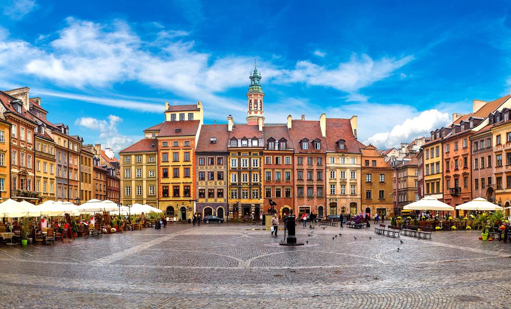 Old Town Market Place, Warsaw