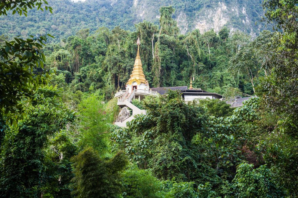 Wat Tham Pha Plong near Chiang Dao, nothern Thailand