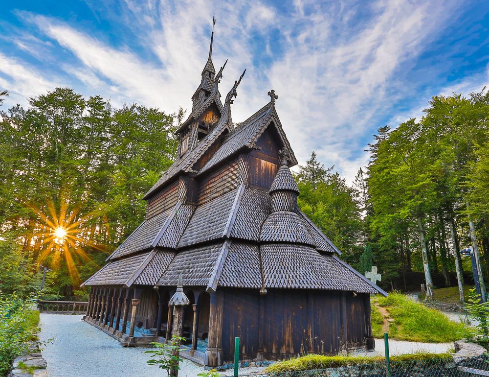 Fantoft Stave Church, Bergen