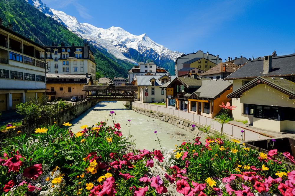 Chamonix, France in Summer