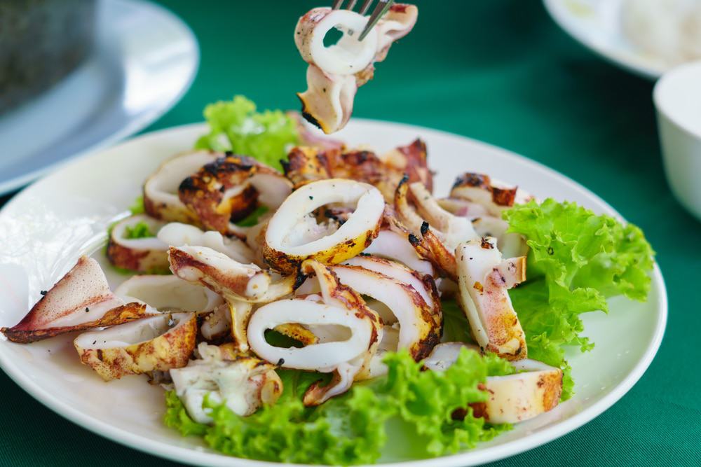 Grilled Squid