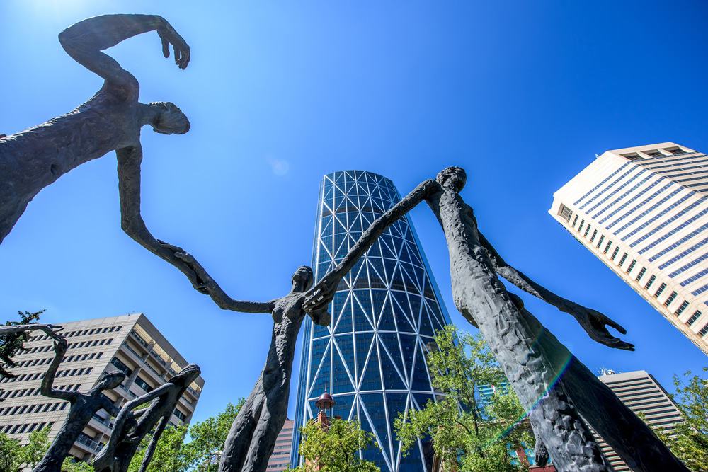Calgary Statue