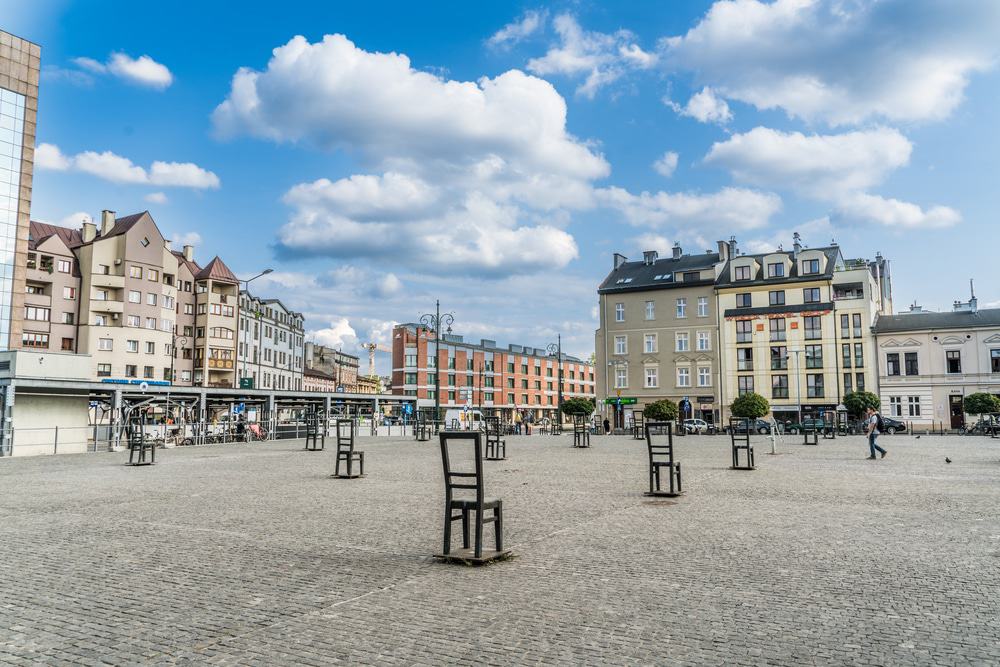 Ghetto Heroes Square, Krakow