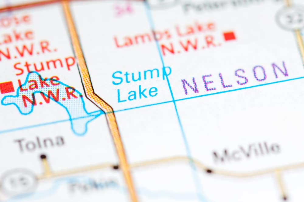 Stump Lake, North Dakota