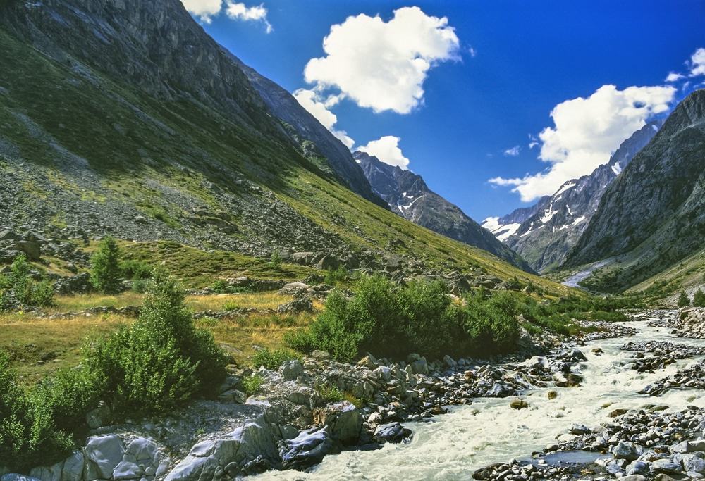 The French Alps Near Gap Provence, France