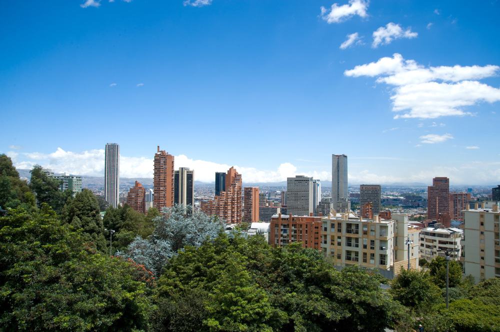 View from Eastern Hills, Bogota