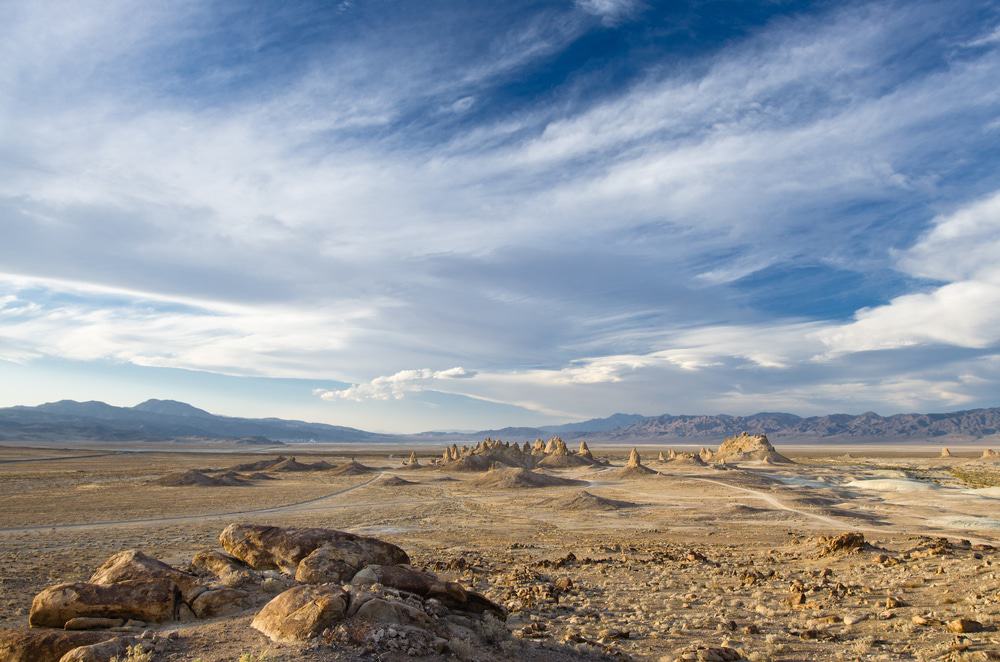 Near Ridgecrest And Death Valley California
