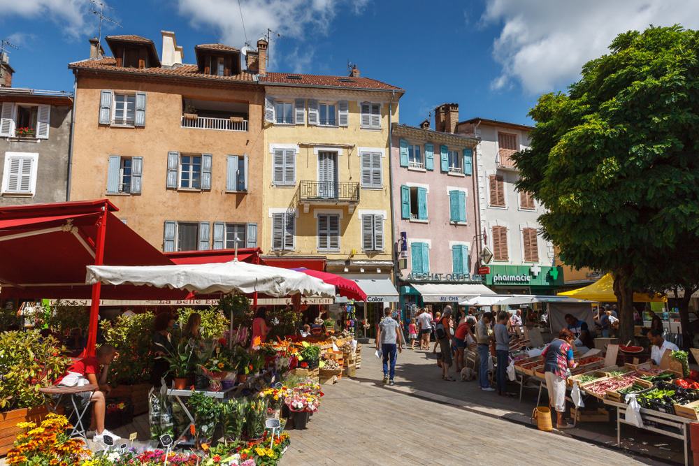 Market, Gap, France
