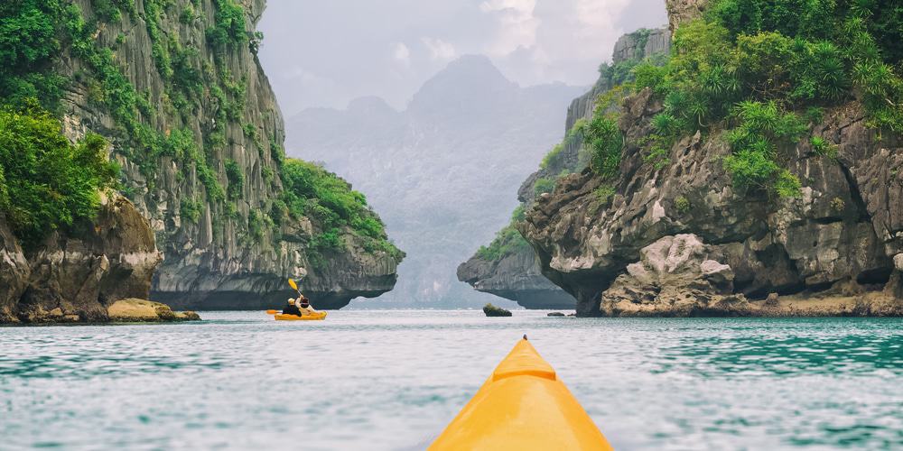 Kayaking, Halong Bay