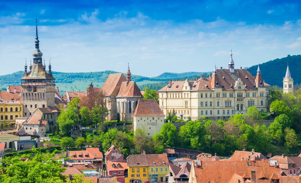 Sighișoara Cityscape