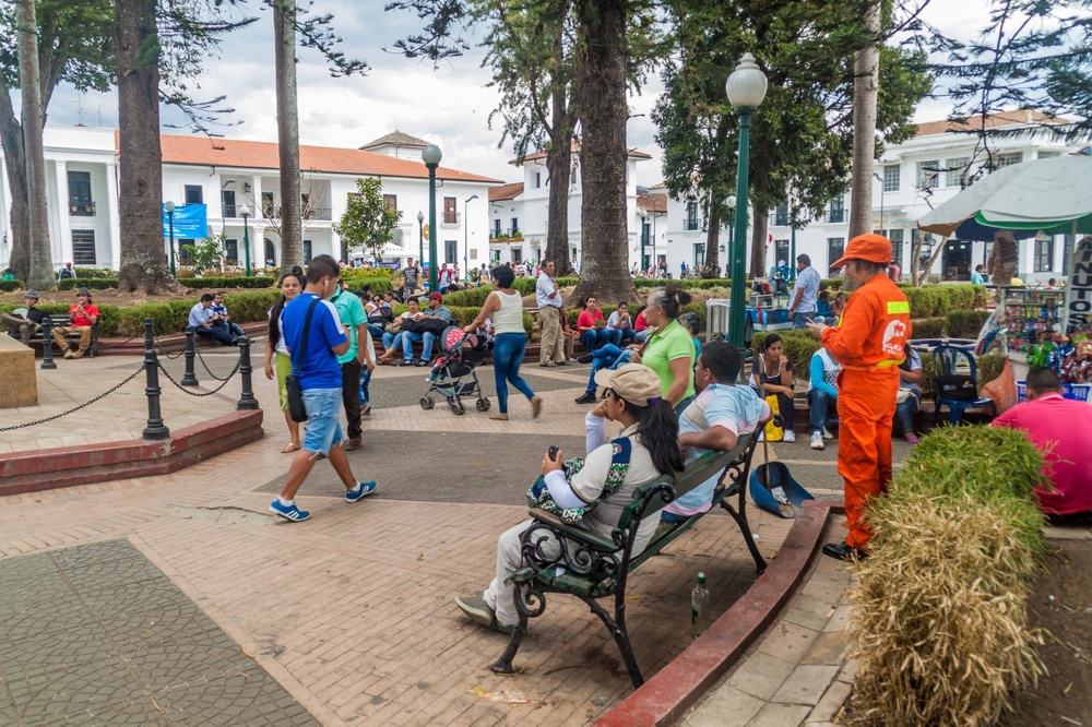 Parque Caldas, Popayan