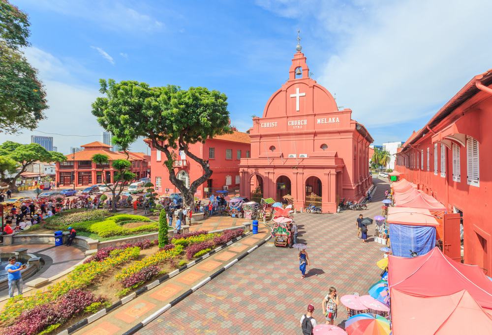Christ Church & Dutch Square, Malacca