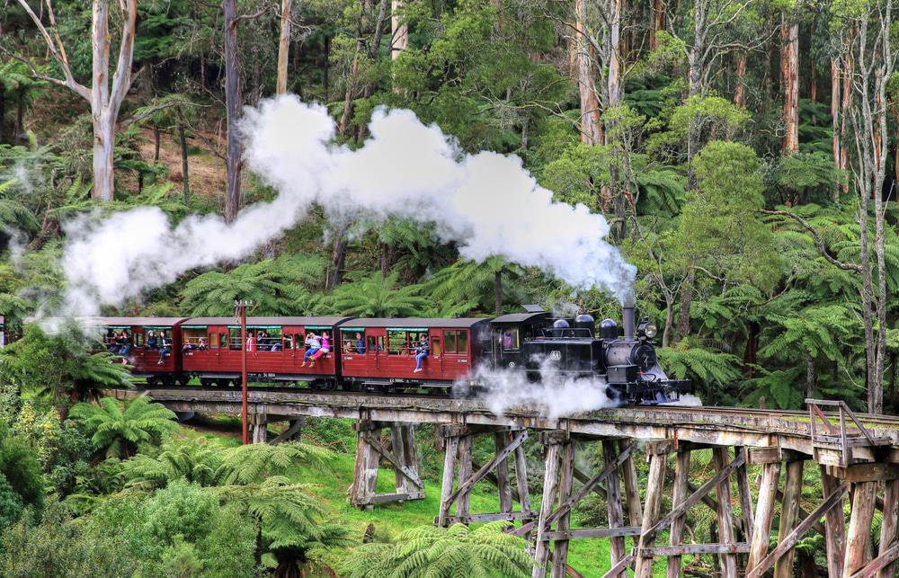 Puffing Billy, Dandenong Ranges, Australia