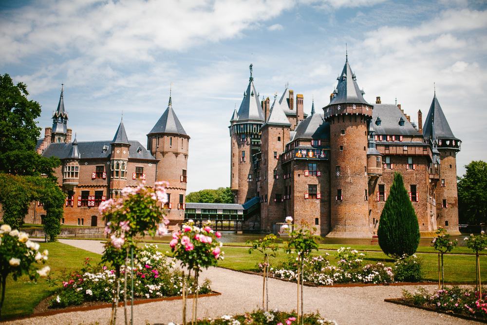 Castle De Haar In Utrecht, Netherlands