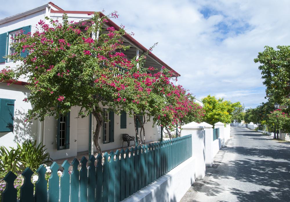 Duke Street in Cockburn Town, Turks & Caicos