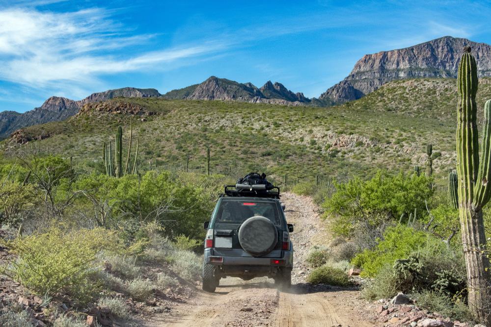 offroad driving in Mexico baja california
