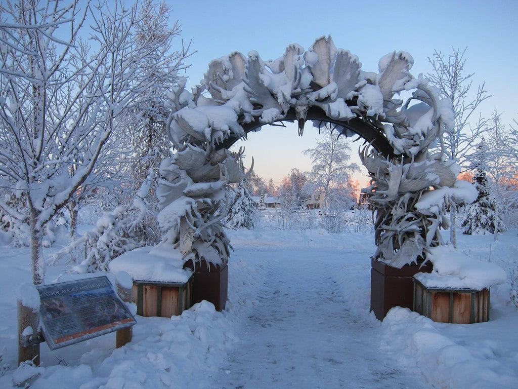 Antler Arch, Fairbanks