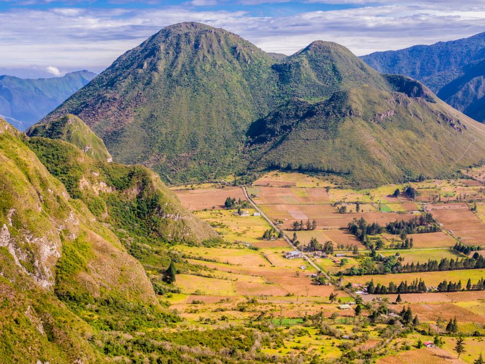 Pululahua Volcano Crater
