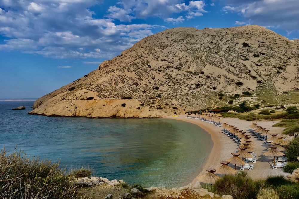 Oprna Beach, Krk