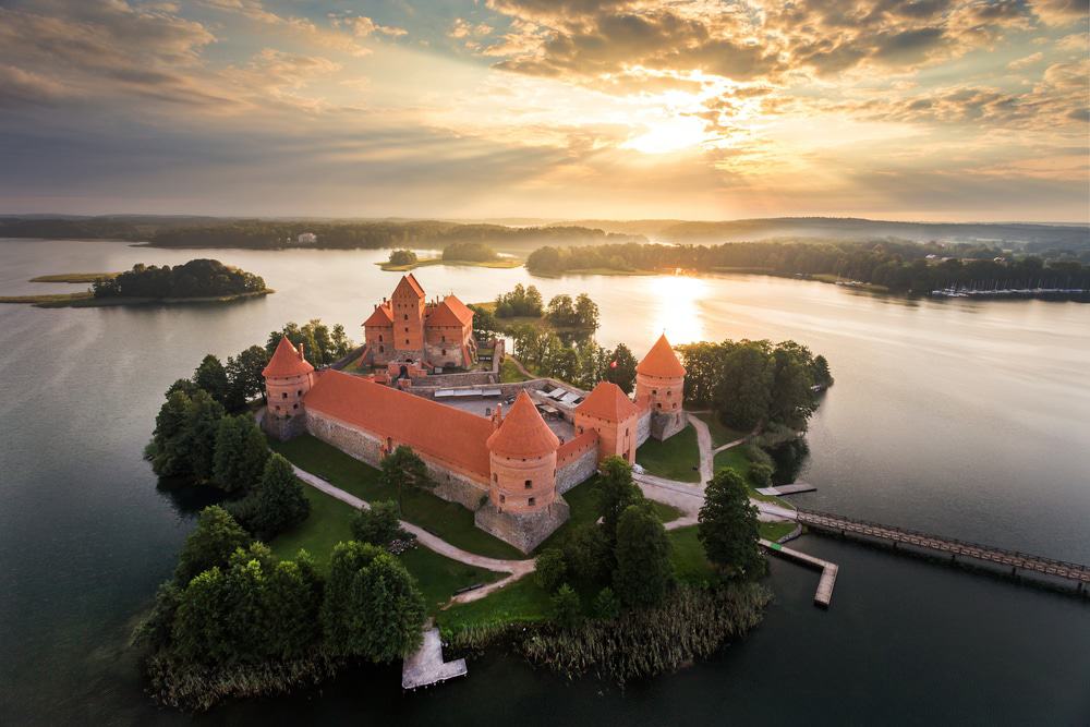 Trakai Island Castle, Lithuania