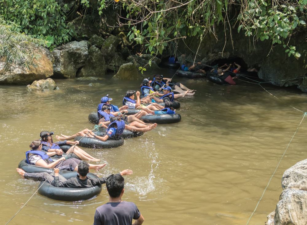 Mekong River Tubing