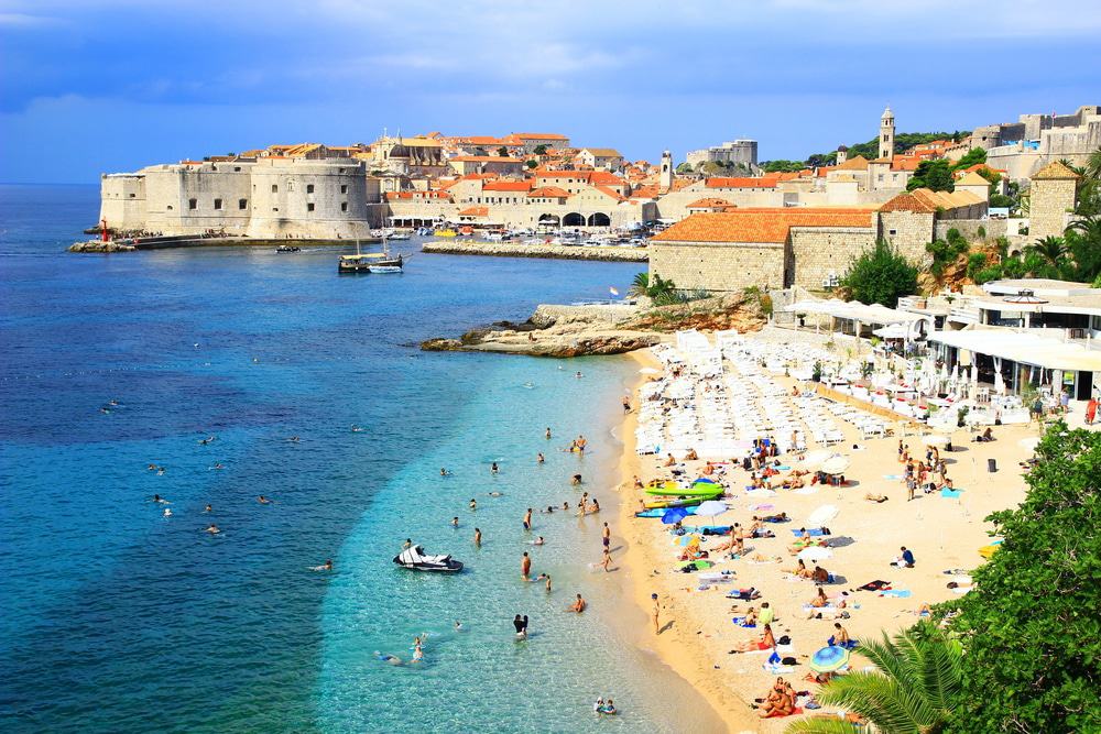 Banje Beach, Dubrovnik