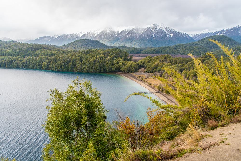 Lago Espejo Grande near Villa la Angostura in Neuquen Province, Argentina