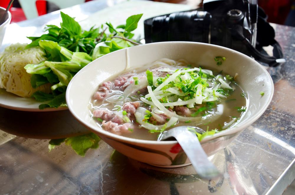 Noodles in Local Restaurant, Pakse