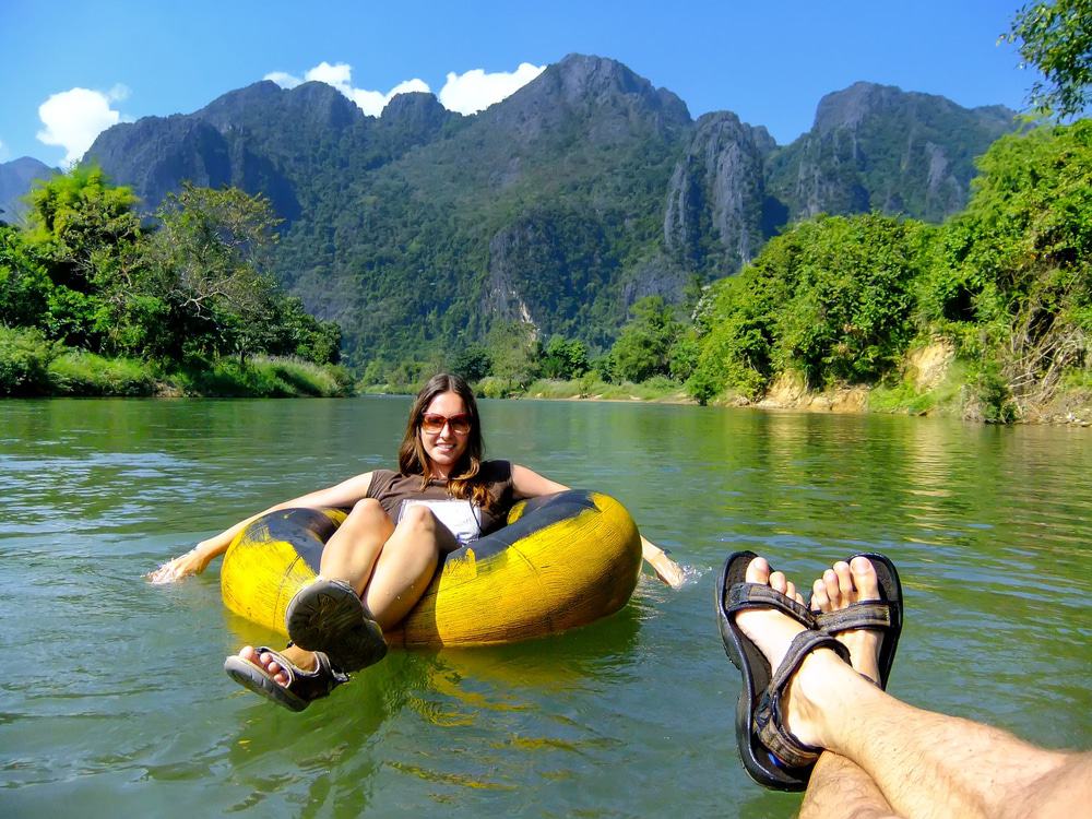 Nam Song River, Van Vieng