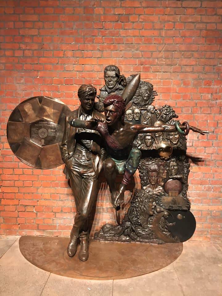 Bowie Statue Aylesbury