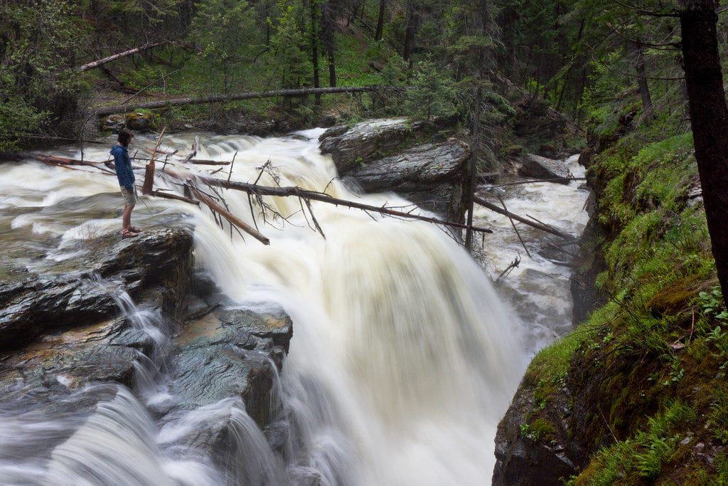 Pinkham Creek Falls, Montana