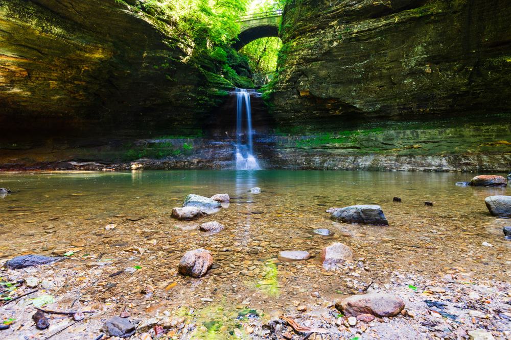 Cascade Falls, Matthiessen State Park