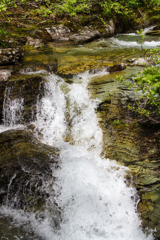 Ptarmigan Falls, Glacier National Park