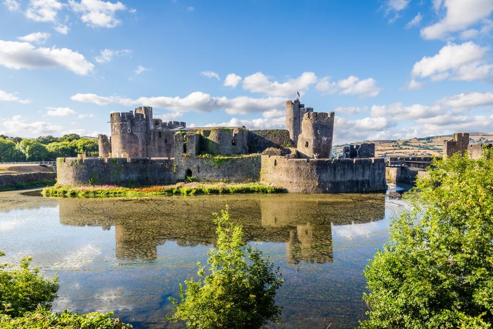 Caerphilly Castle, Wales