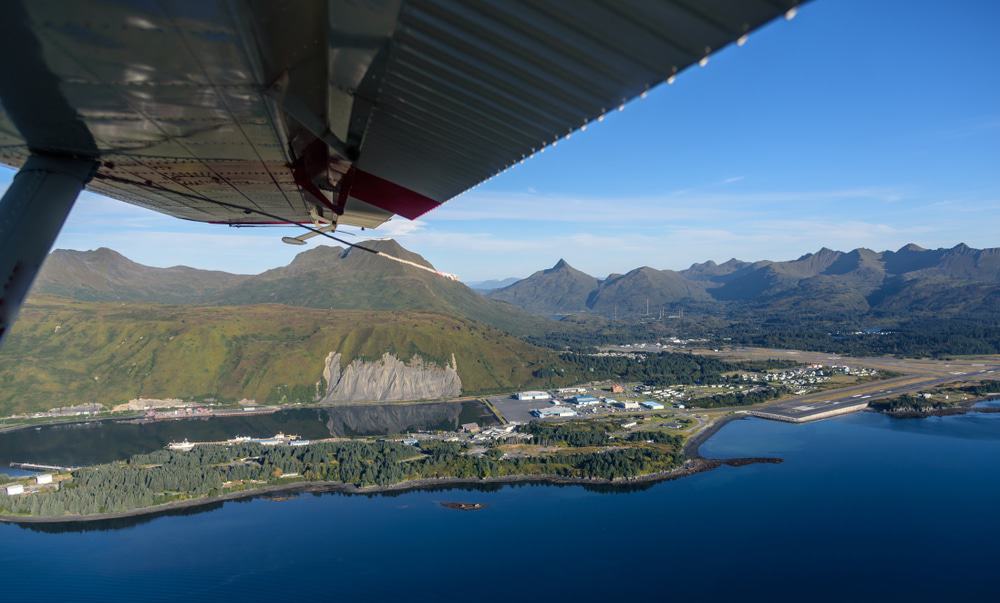 Float Airplane, Kodiak Island
