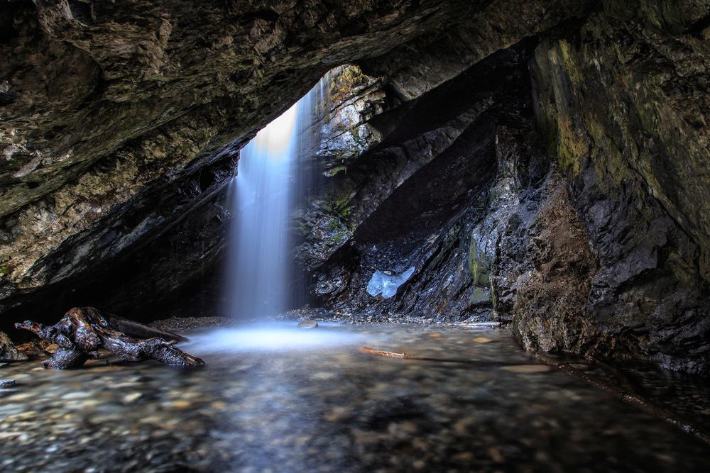 Donut Falls, Utah