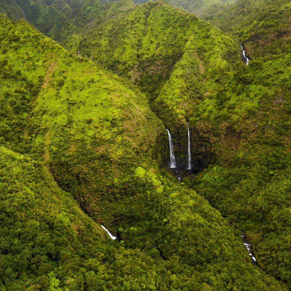 Waialeale Waterfalls, Kauai