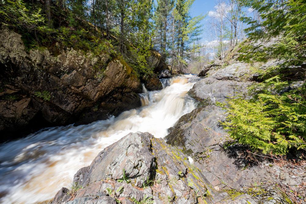 Long Slide Falls, Wisconsin