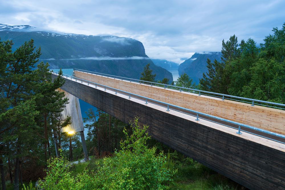 Stagastein Viewpoint, Aurlandsfjellet National Tourist Route