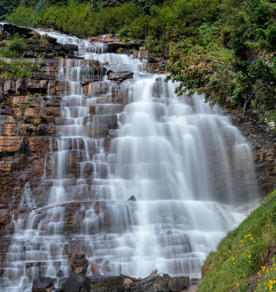 Florence Falls, Glacier National Park, Montana