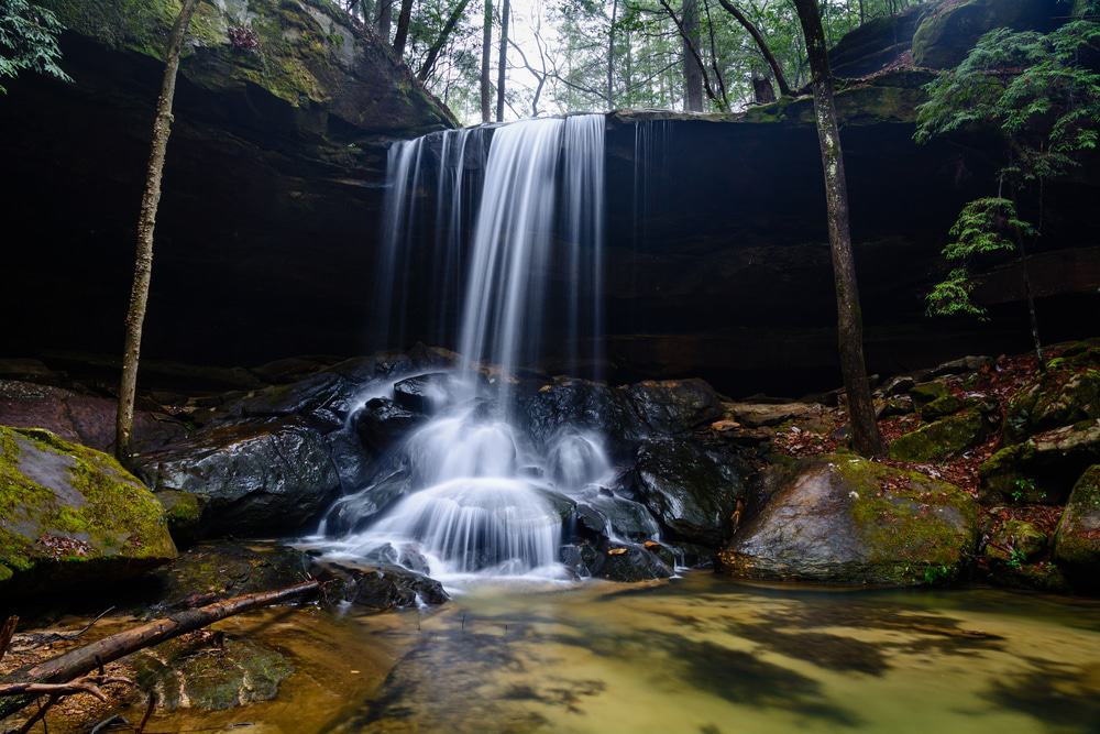 Turkey Foot Falls, Sipsey Wilderness Waterfalls