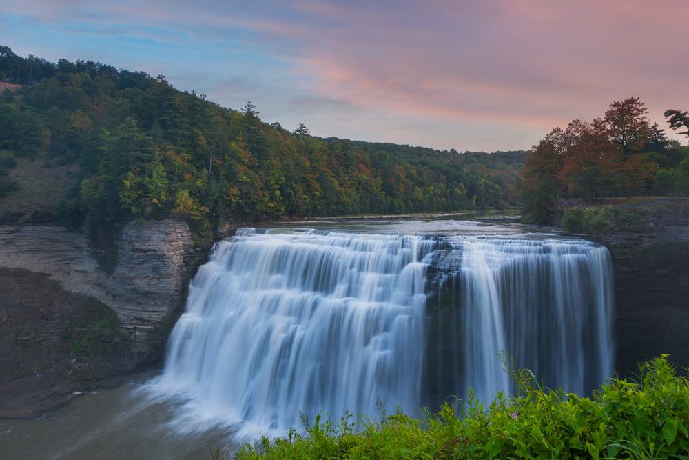 Middle Falls, Genesee River