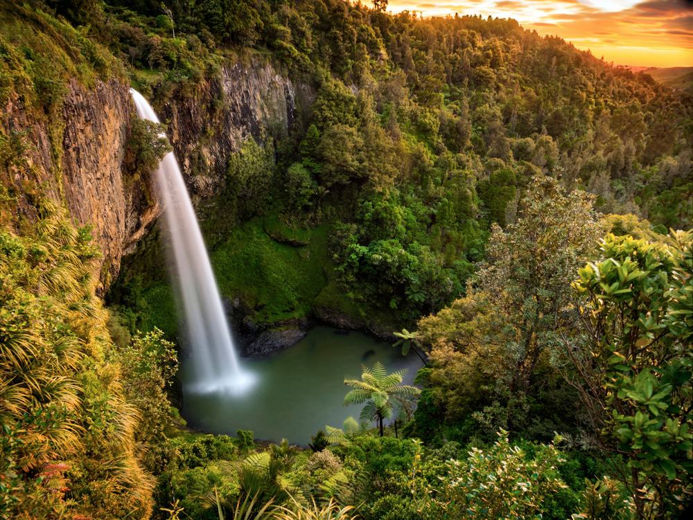 Bridal Veil Falls, New Zealand