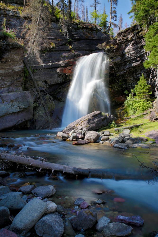 Baring Falls, Glacier National Park