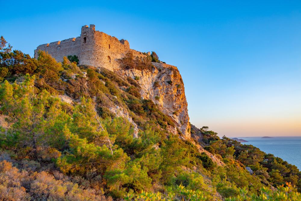 Kritinia Castle, Rhodes