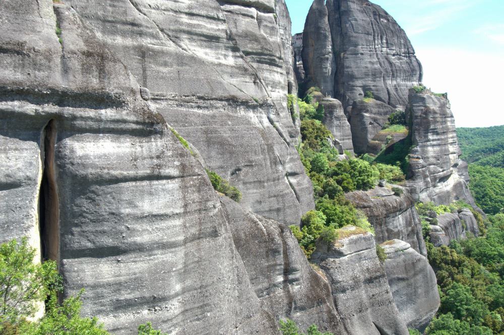 Rock Climbing Cliffs, Meteora