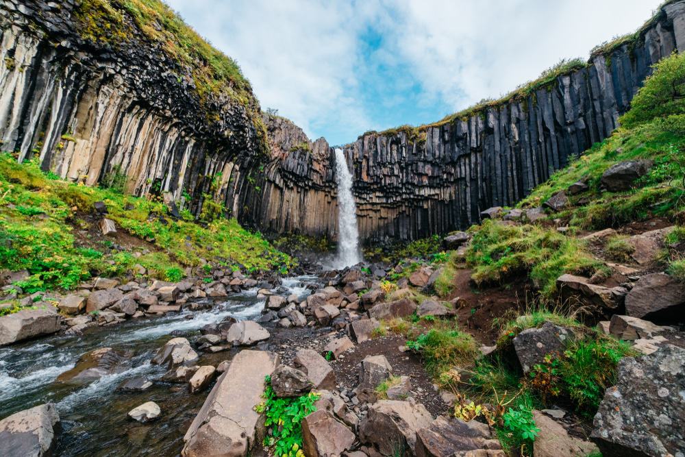 Svartifoss, Waterfall