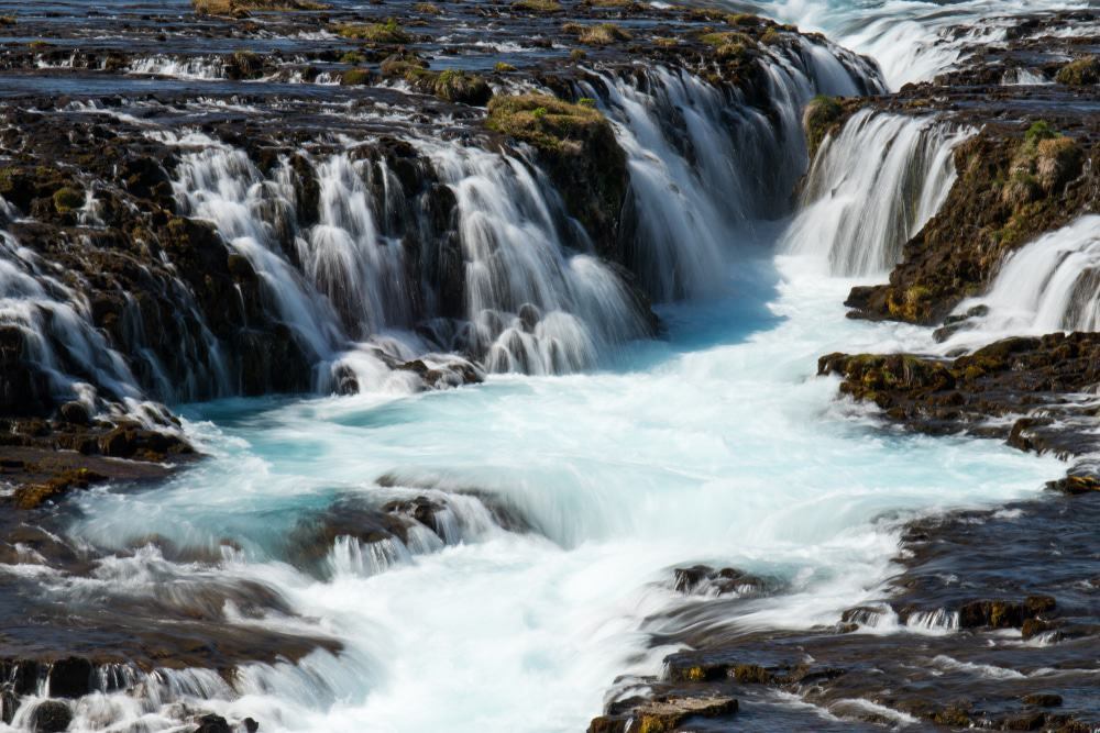 Bruarfoss Waterfall