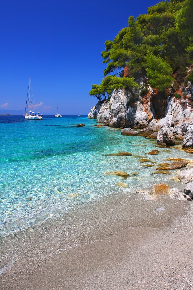 Kastani Beach, Skopelos