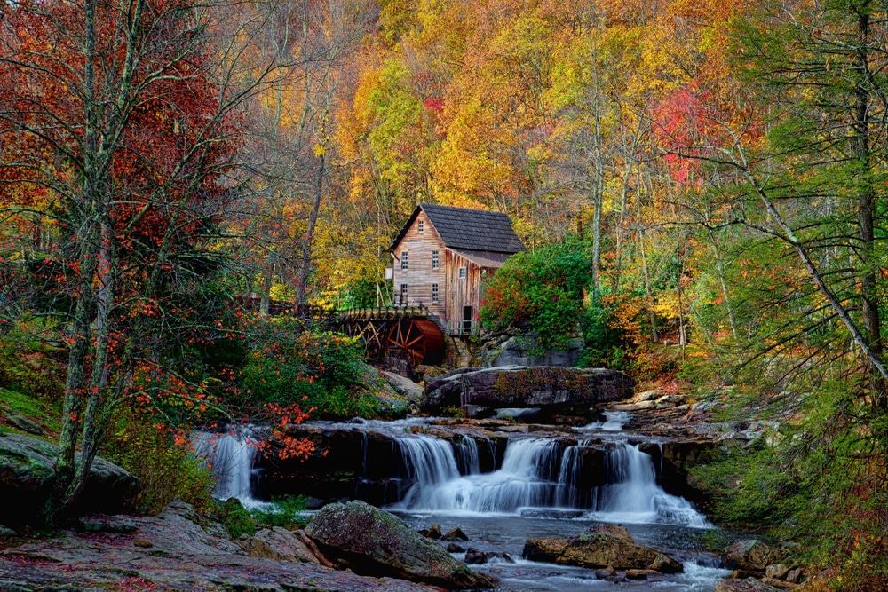 Babcock Mill Creek Falls, West Virginia